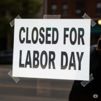 closed for labor day
